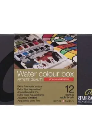 Coffret aquarelle extra-fine monopigmentaires Rembrandt Royal Talens Nouvelle Collection