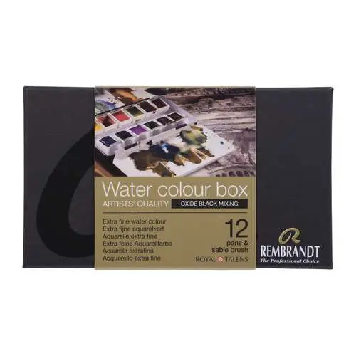 Coffret aquarelle extra-fine Crépuscule Rembrandt Royal Talens Commander Maintenant
