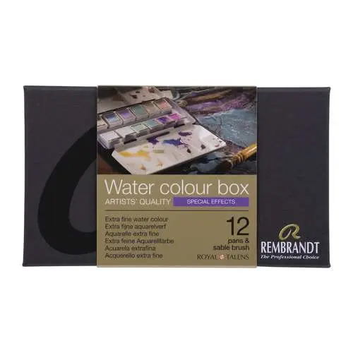 Promotion Saisonnière Coffret aquarelle extra-fine effets spéciaux Rembrandt Royal Talens