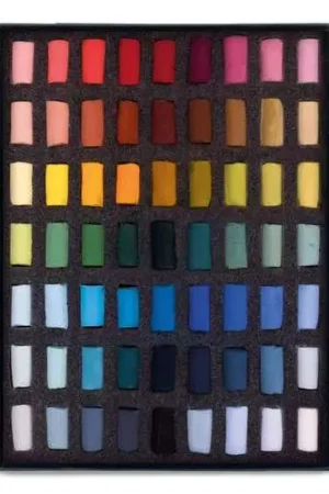 Produit De Marque Coffret de 63 1/2 pastels Unison