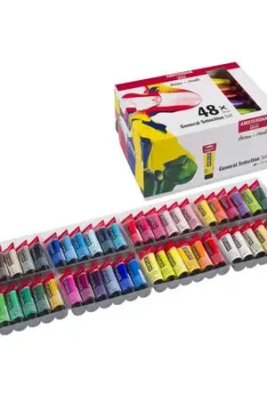 Prix Promo Coffret 48 tubes acrylique Amsterdam Royal Talens