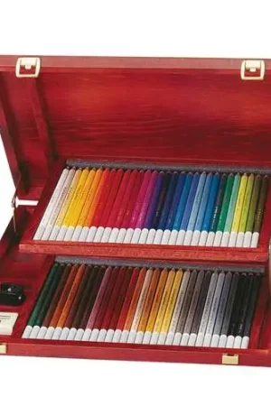 Achetez Aujourd'hui Coffret en bois de 60 crayons pastels Stabilo