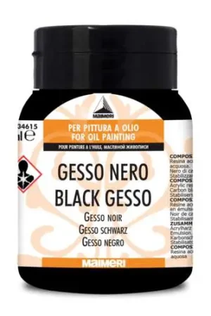 Must-Have Gesso noir Maimeri