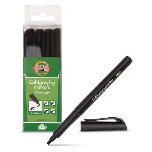 Étui 4 feutres de calligraphie Centropen Koh-I-Noor Offre Spéciale