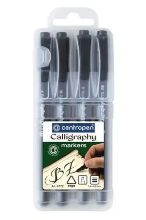 Commande En Gros Set de 4 feutres de calligraphie Centropen Koh-I-Noor
