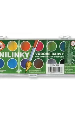 Nouveauté Coffret de 12 pastilles aquarelles Koh-I-Noor