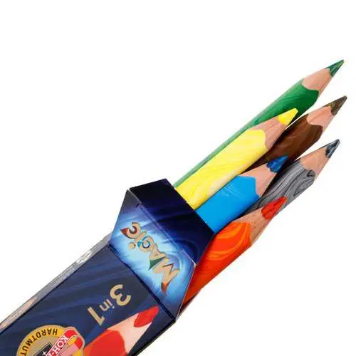 Vente Flash Etui de crayons à mine multicolor Koh-i-Noor