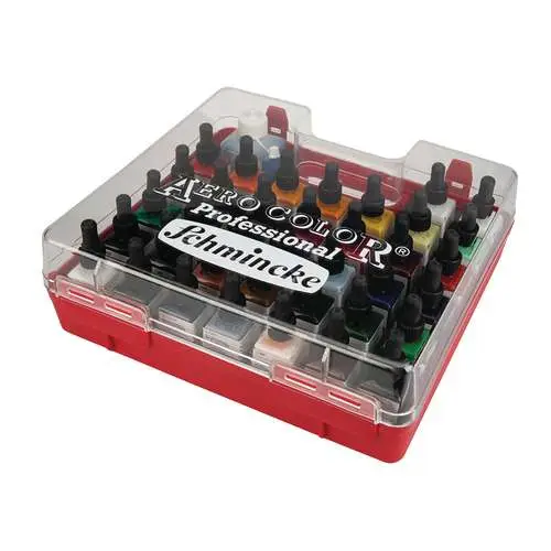 Soldes Coffret géant AERO COLOR® Professional Schmincke airbrush