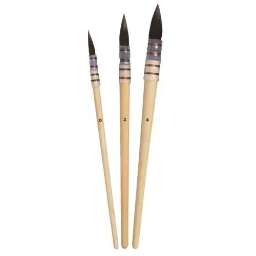 Paiement Sécurisé Lot de 3 pinceaux à lavis Gerstaecker