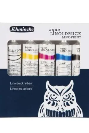 Set encre linogravure Schmincke Offre Spéciale
