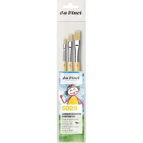 Set de 3 pinceaux Junior, série 329 Haute Qualité