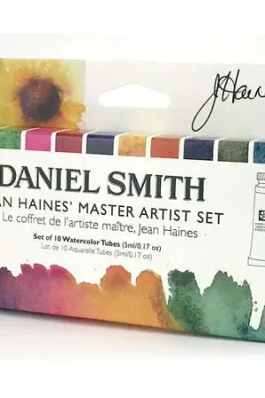 Seulement Aujourd'hui Coffret Jean Haines de 10 aquarelles Daniel Smith
