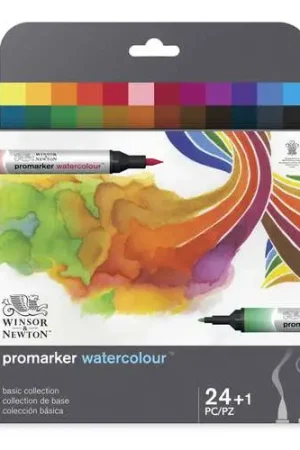 Trousse de 24 marqueurs Promarker Watercolour Winsor & Newton Retour Gratuit