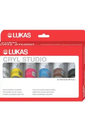 Nouveauté Coffret initiation Lukascryl Studio