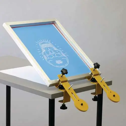 Solde Lot de 2 serre-joints de table pour cadre de sérigraphie