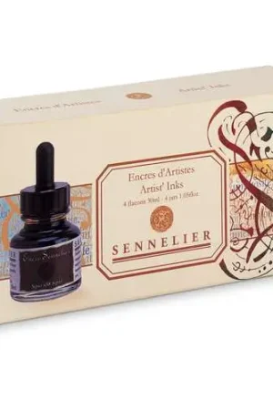 Coffret d'encres pour calligraphie Sennelier Prix Réduit