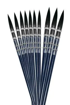 Set de 10 pinceaux lavis pointe ronde I Love Art Offre Exclusive