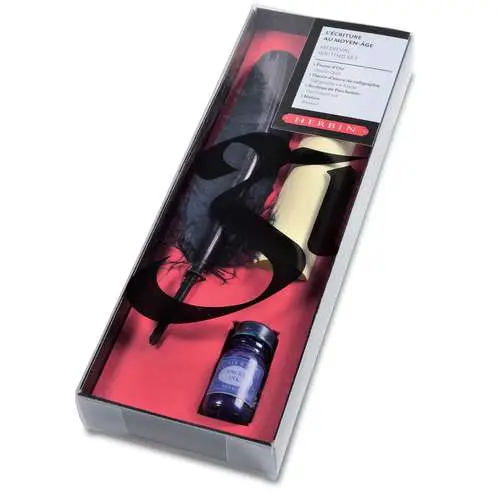 Coffret Ecriture Moyen Âge Jacques Herbin Expédition Rapide