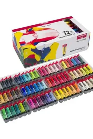 Livraison Express Coffret 72 tubes acrylique Amsterdam Royal Talens