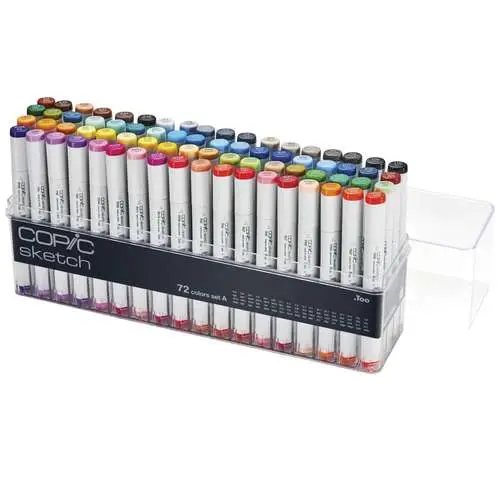 Bon Marché Set de 72 marqueurs COPIC® sketch, set A