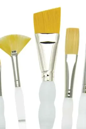 Set I de 5 pinceaux Soft Grip Royal & Langnickel Nouvelle Collection