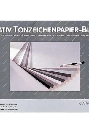 Bloc de papier nuances de gris Marpa Jansen Prix Choc