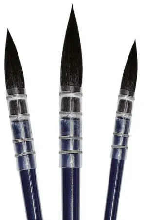 Lot de 3 pinceaux lavis Classic- I Love Art Authentique