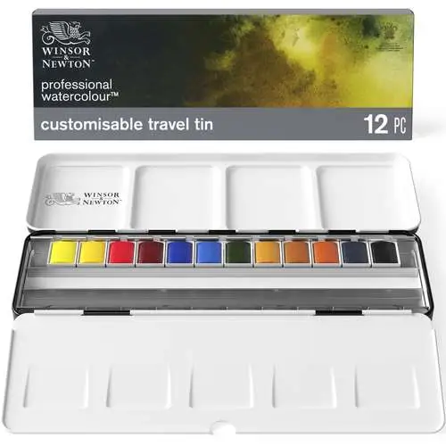 Coffret Black Box Artists’ Water Colour Winsor & Newton Haute Qualité