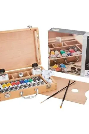 Offre Limitée Coffret bois huile Van Gogh Basic,