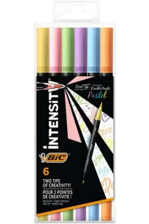Offre Exclusive Sets de feutres Bic Intensity 6 feutres