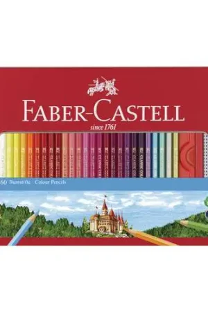 Produit De Marque Set de 60 crayons de couleur FABER-CASTELL