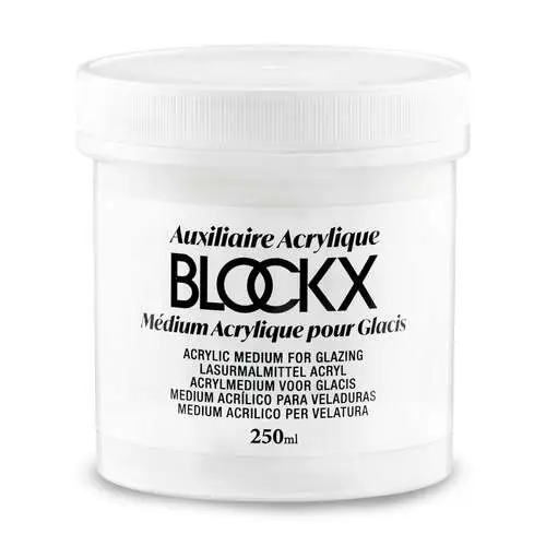 Médium acrylique pour glacis Blockx Certifié