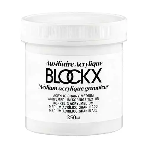 Médium acrylique granuleux Blockx Expédition Rapide