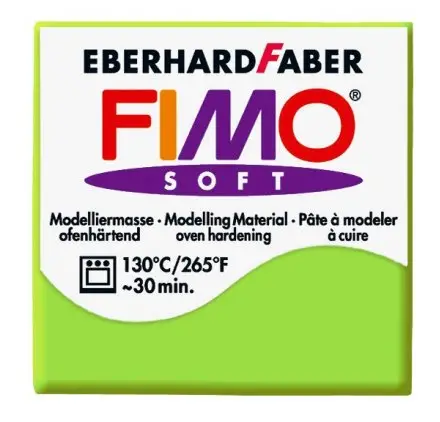 Commander Maintenant Pâte 'Fimo - Soft' 56g Vert Pomme