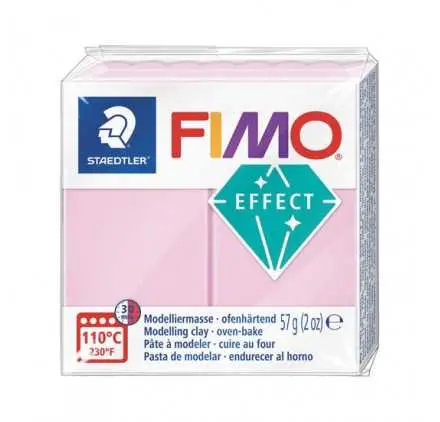 Prix Promo Pâte 'Fimo - Effect' 57g Rose pastel