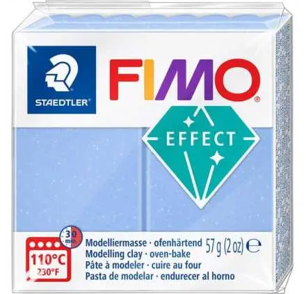 Dernier Modèle Pâte 'Fimo - Effect' 57g Bleu agate