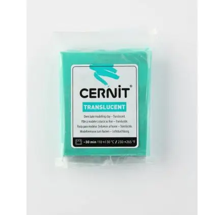Vente Directe Pâte 'Cernit - Translucide' Emeraude 56 g