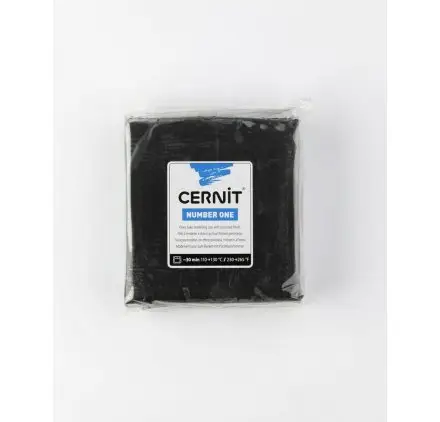 Pâte 'Cernit - N°1' Noir 56 g Promotion Saisonnière