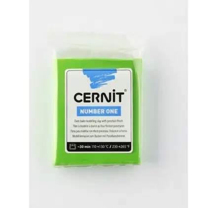 Bon Marché Pâte 'Cernit - N°1' Vert Clair 56 g