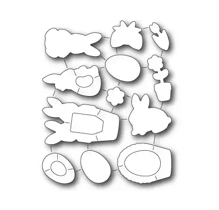 Offre Spéciale Dies/Matrices de découpe 'Memorybox' Springtime Bunnies