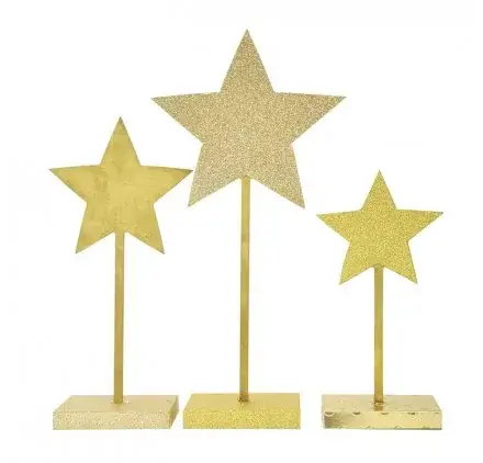 Satisfait Ou Remboursé Support en MDF 'Kaisercraft -Beyond the Page' Etoilés Qté 3