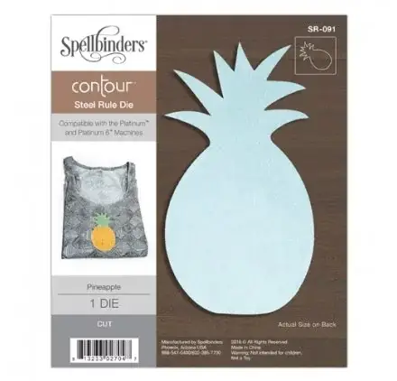 Meilleur Prix Dies/Matrices de découpe et gaufrage 'Spellbinders' Pineapple