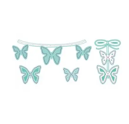 Usine Directe Dies/Matrices de découpe 'LDRS Creative - Creative Basics' Dotted Wings Qté 4