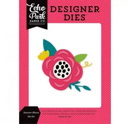 Promotion Saisonnière Dies / Matrices de découpe 'Echo Park Paper - Summer Fun' Summer Bloom Qté 7