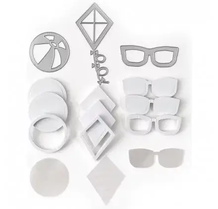 Dies et Formes en mousse 3D 'Queen & Co' Summer Marque