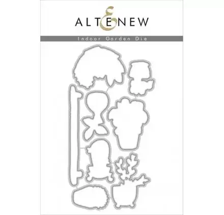 Dies/ Matrices de découpe 'Altenew' Indoor Garden Qté 8 Nouvel Arrivage