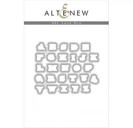 27 Dies/ Matrices de découpe 'Altenew' ASL Love Expédié Aujourd'hui