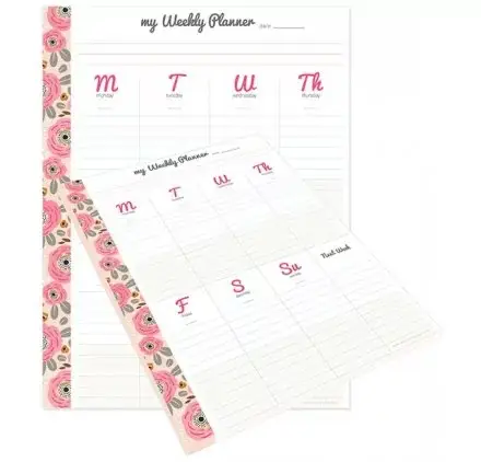24 pages de calendrier non daté pour organiseur 'Webster's Pages - My Happy Place' 24.8x19 cm Commande En Gros