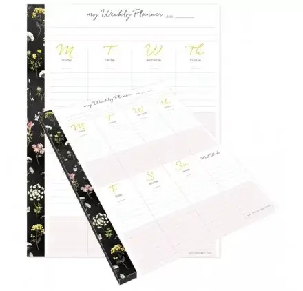 24 pages de calendrier non daté pour organiseur 'Webster's Pages - The Good Life' 24.8x19 cm Offre Du Jour