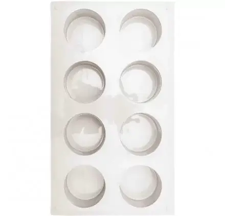 Moule pour savon 'Rico Design - Made by me' Rond 8 cavités Vente Directe